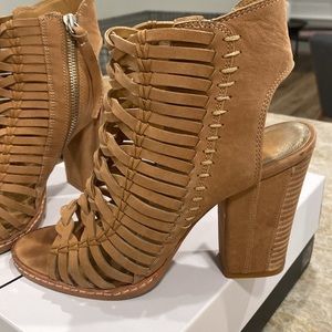 Dolce vita booties. Like new. Nude. 7.5 size